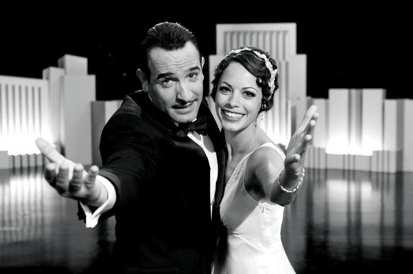 Jean Dujardin and Bérénice Bejo in the modern silent film The Artist
