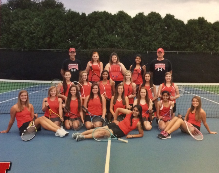 JHS Girls’ Tennis: Talk with their racquet, play with their heart